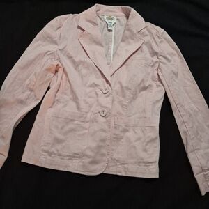 Talbots Light Pink Blazer Jacket